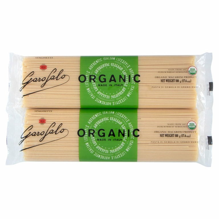 Garofalo, Organic Spaghetti Noodles, 17.6 oz, 8-Count