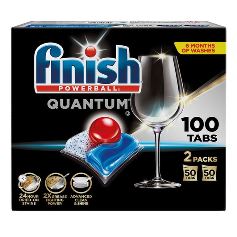 Finish Powerball Dish Tabs, 100-count