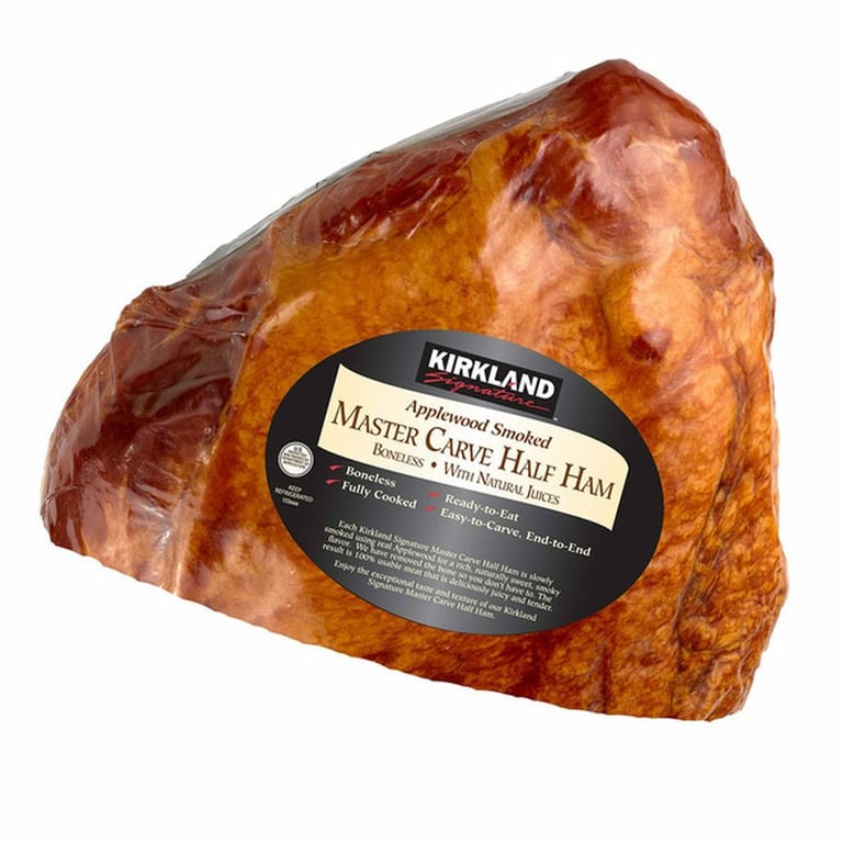 Kirkland Signature Applewood Smoked Master Carve Half Ham