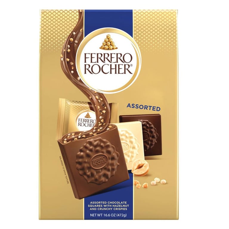 Ferrero Rocher Squares Variety Pack, 16.6 oz