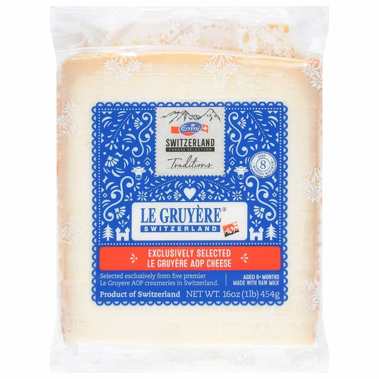 Emmi Le Gruyere AOP Cheese, 1 lb