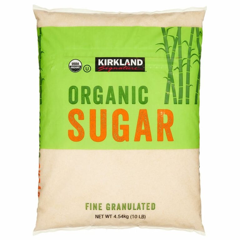 Kirkland Signature, Organic Sugar, 10 lbs