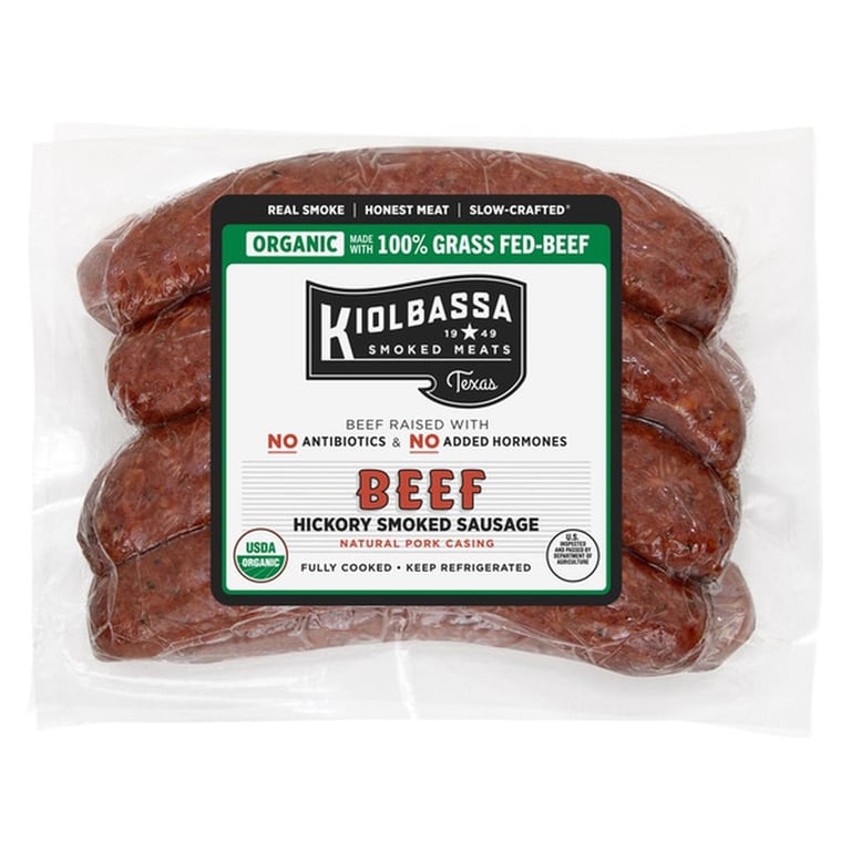 Kiolbasa Provision Co. Smoked Meats Smoked Beef Sausage