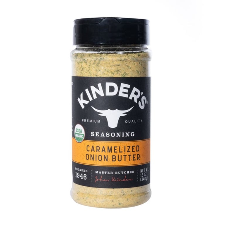 Kinder's Organic Caramelized Onion Butter Seasoning, 12 oz