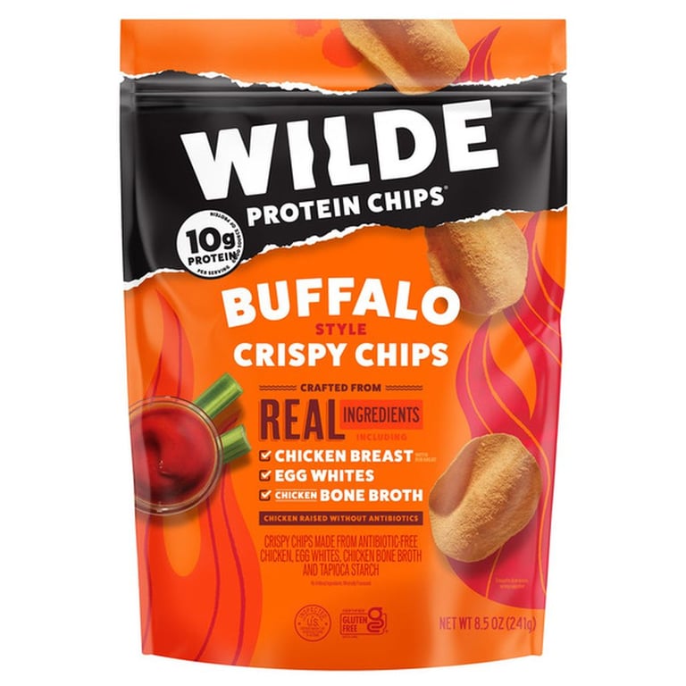 Wilde Protein Chips Buffalo Chicken, 8.5 oz