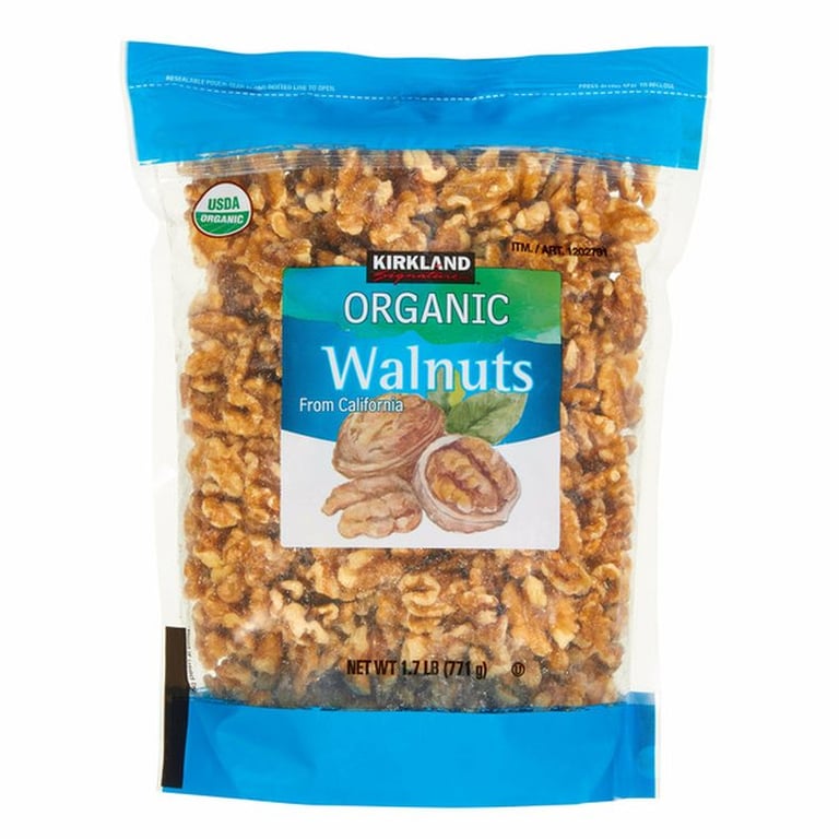 Kirkland Signature Organic Walnuts, 1.7 lbs