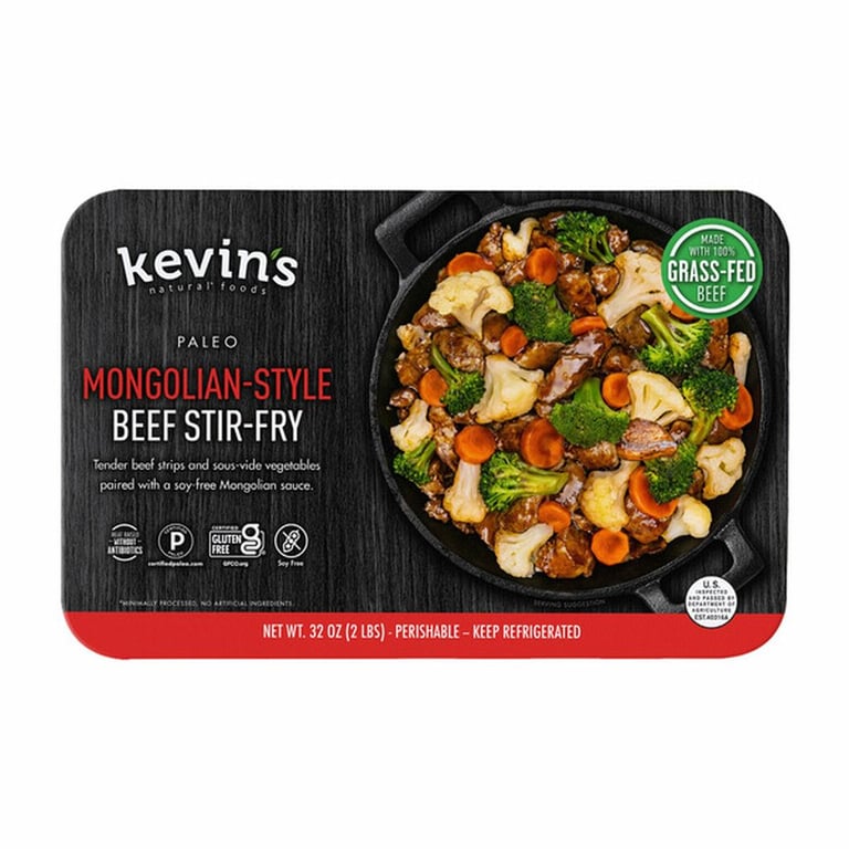 Kevin's Mongolian Style Beef Stir Fry, 32 oz