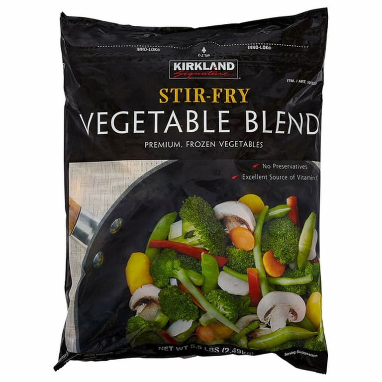 Kirkland Signature Stir-Fry Vegetable Blend, 5.5 lbs