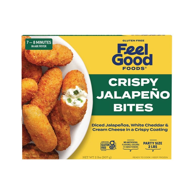 Feel Good Foods Crispy Jalapeño Bites, 32 oz