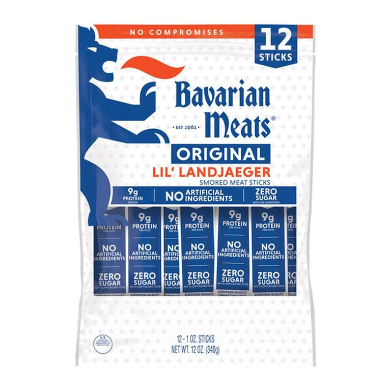 Bavarian Meats Original Lil' Lanjaeger, 1 oz, 12-count