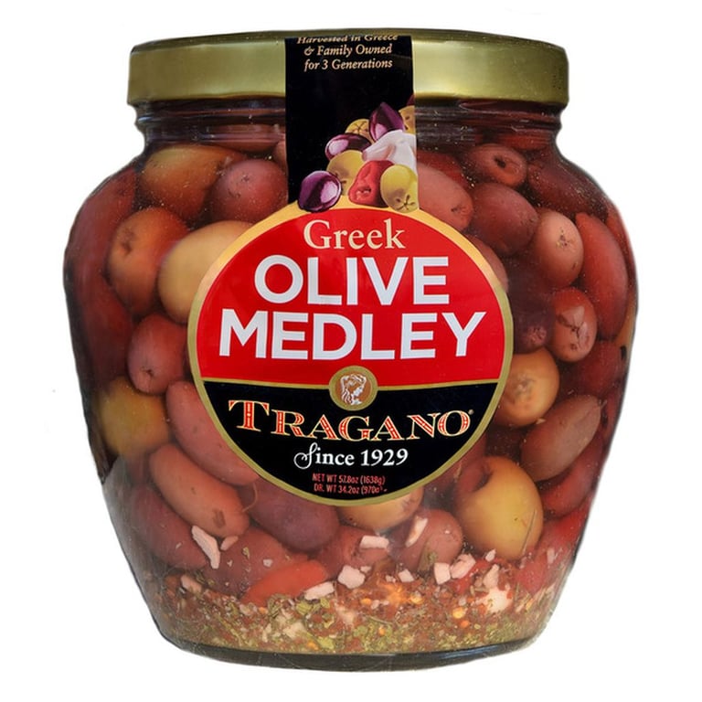 Tragano Greek Olive Medley, 57.8 oz