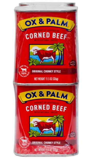 Ox and palm corned beef 6 Pack 11.5 ounces EA